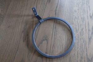 ラウンドデザインのおしゃれタオルバー