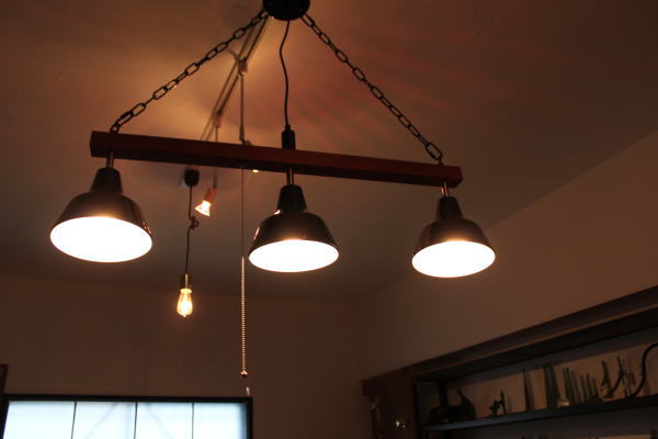 カフェ照明 工業系 3灯