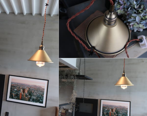 おしゃれなアンティークゴールドライトの販売