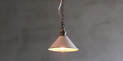 店舗住宅兼用の吊り下げ照明 アンティークゴールド灯具ペンダントライト