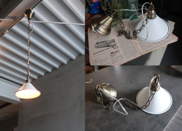 マットスチールシェードのインダストリアルペンダントライト 室内照明