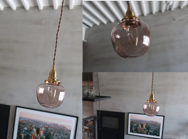 魅せる空間で使いたいガラス照明