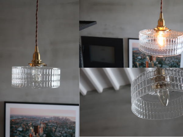 おしゃれショップで使いたいガラスペンダントライト