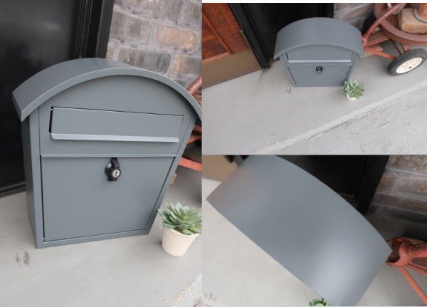 アーチデザインがかわいい玄関ポスト