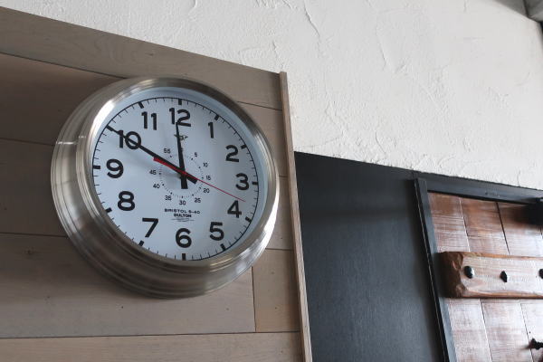 インダストリアル　インドア　カリフォルニア　壁掛け　時計